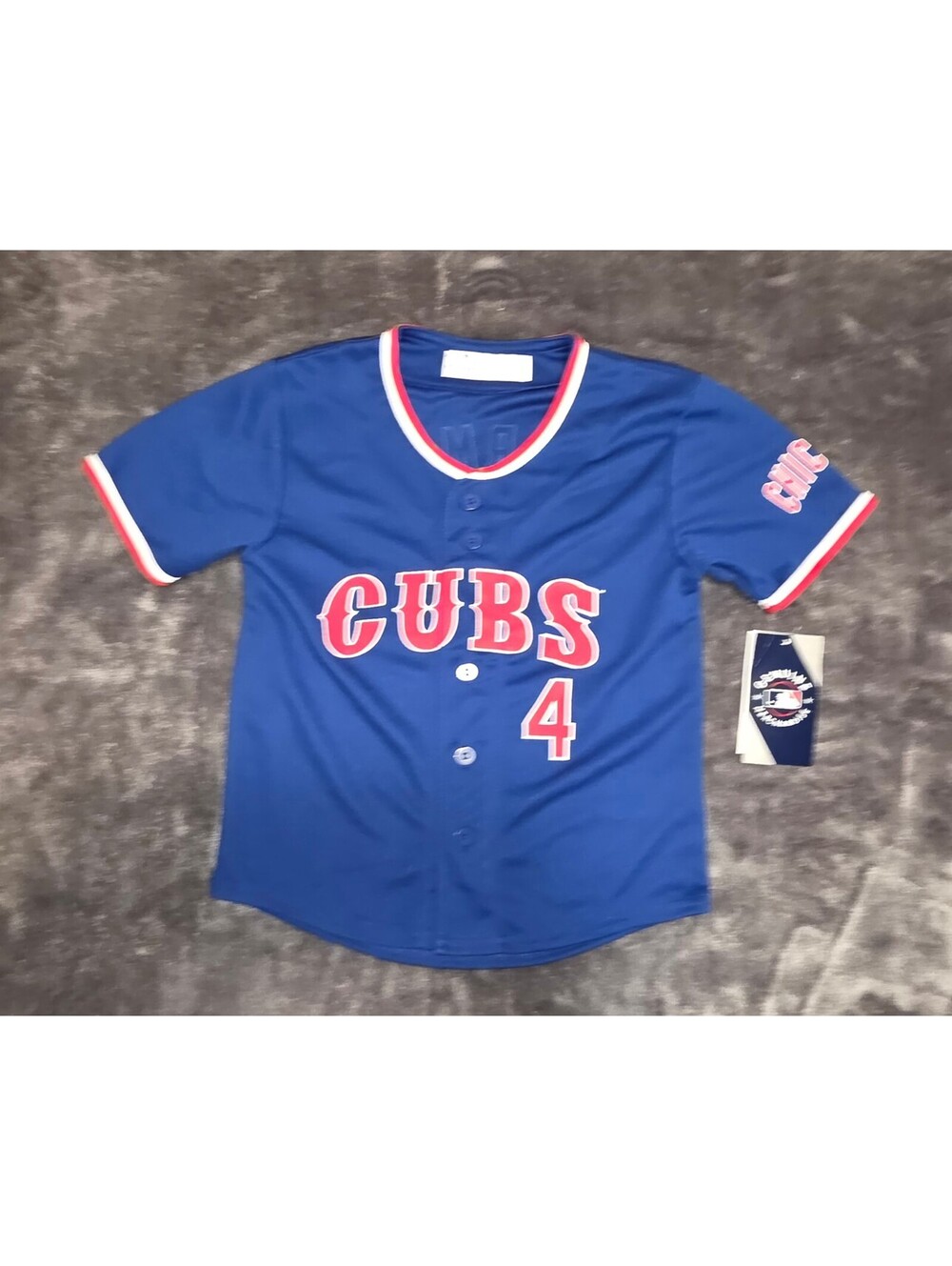 Chicago Cubs Crow Armstrong 4 youth blue jersey